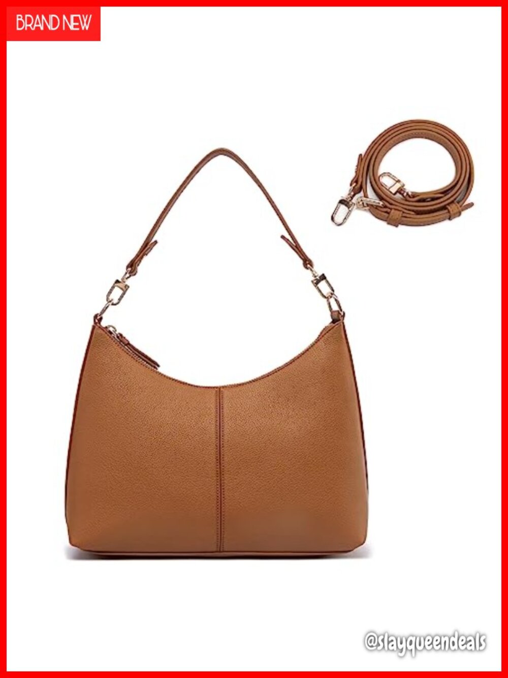 Women's PU Leather Crossbody Handbag Mini Shoulder Purse Waterproof Wipe Clean